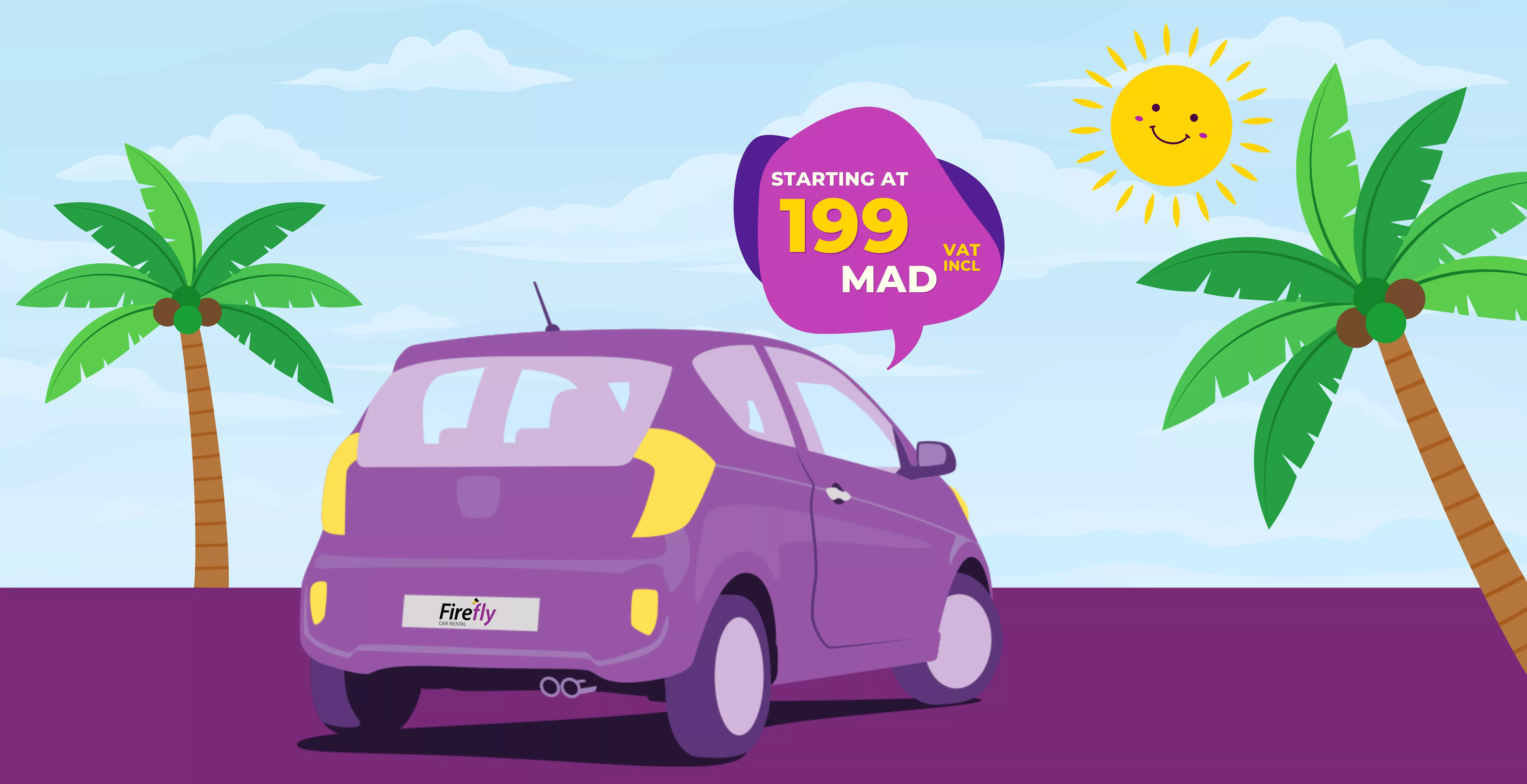 cheap car rental airport morocco firefly